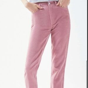 Pacsun Dusty Rose Corduroy Pants size 30